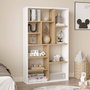 Hanah Home Kor1-Sw Estantería Natural y Blanco